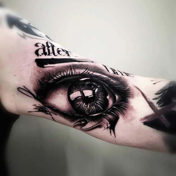 Tattoowiertes Auge von Rene Werner